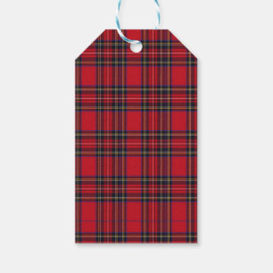 Royal Stewart Tartan Red Kariert Geschenkanhänger