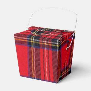Royal Stewart tartan Red kariert Geschenkschachtel