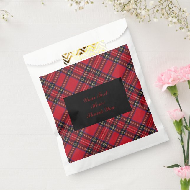 Royal Stewart tartan Red kariert Geschenktütchen (Versiegelt)