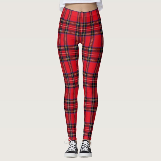 Royal Stewart tartan Red kariert Leggings (Vorderseite)