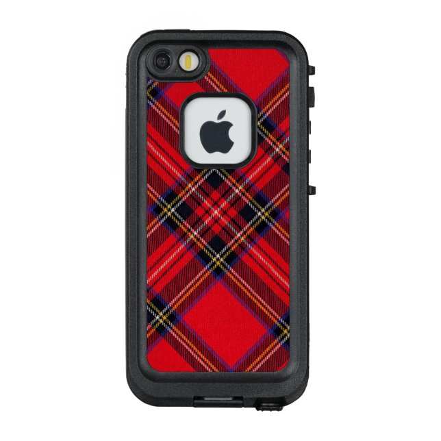 Royal Stewart tartan Red kariert LifeProof iPhone Hülle (Rückseite)