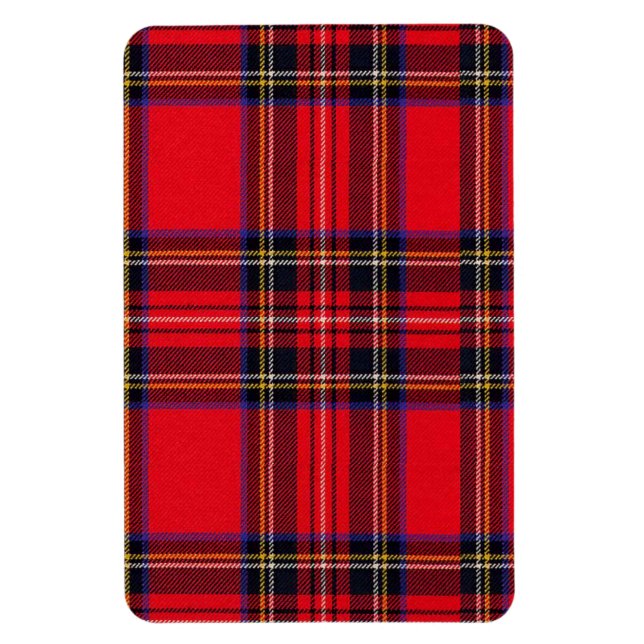 Royal Stewart tartan Red kariert Magnet (Vertikal)