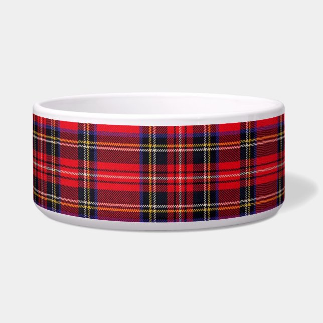 Royal Stewart tartan Red kariert Napf (Vorderseite)