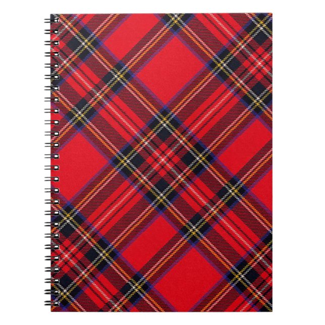 Royal Stewart tartan Red kariert Notizblock (Vorderseite)
