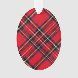 Royal Stewart tartan Red kariert Ornament