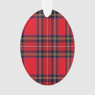 Royal Stewart tartan Red kariert Ornament