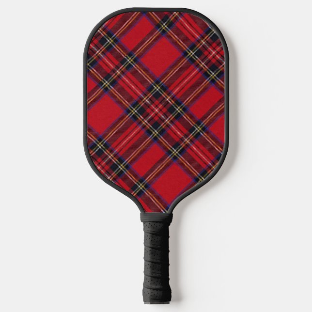 Royal Stewart tartan Red kariert Pickleball Schläger (Vorderseite)