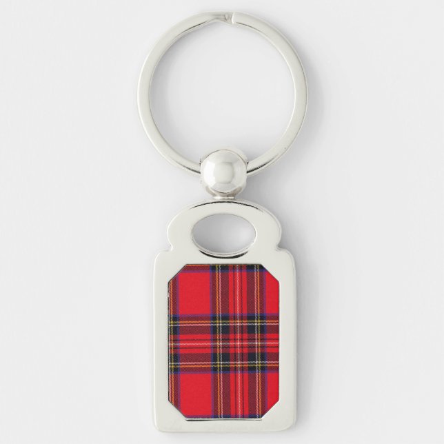 Royal Stewart tartan Red kariert Schlüsselanhänger (Vorderseite)