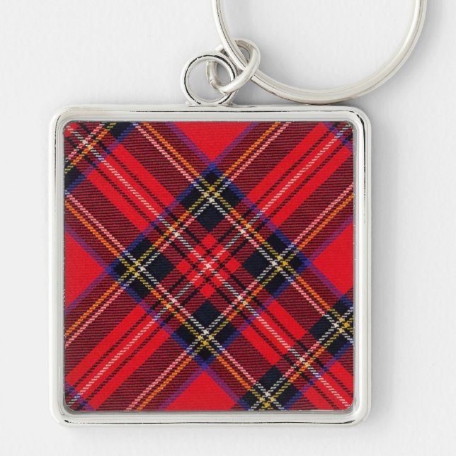 Royal Stewart tartan Red kariert Schlüsselanhänger (Vorne)