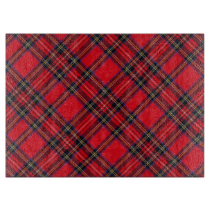 Royal Stewart tartan Red kariert Schneidebrett