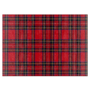 Royal Stewart tartan Red kariert Schneidebrett