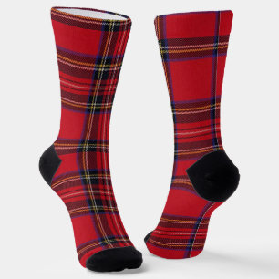 Royal Stewart tartan Red kariert Socken