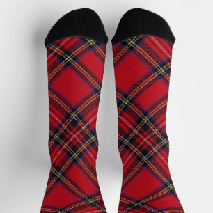 Royal Stewart tartan Red kariert Socken