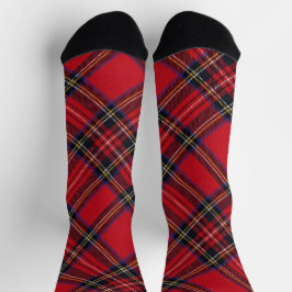Royal Stewart tartan Red kariert Socken