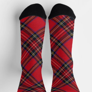 Royal Stewart tartan Red kariert Socken