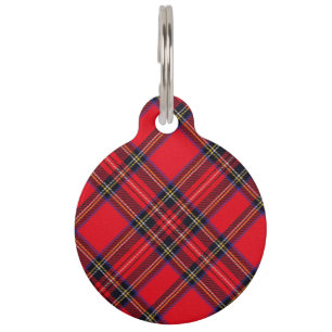 Royal Stewart tartan Red kariert Tiermarke