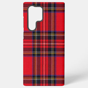 Royal Stewart Tartan rot schwarz kariert Samsung Galaxy Hülle