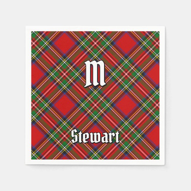 Royal Stewart Tartan Serviette (Vorderseite)