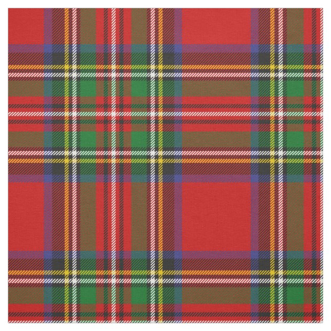Royal Stewart Tartan Stoff (Muster)