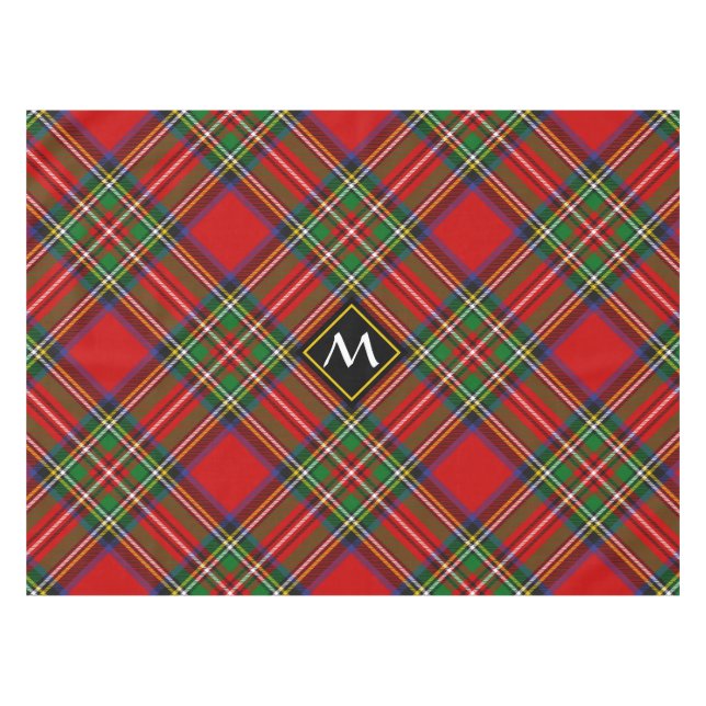 Royal Stewart Tartan Tischdecke (Vorderseite (Horizontal))