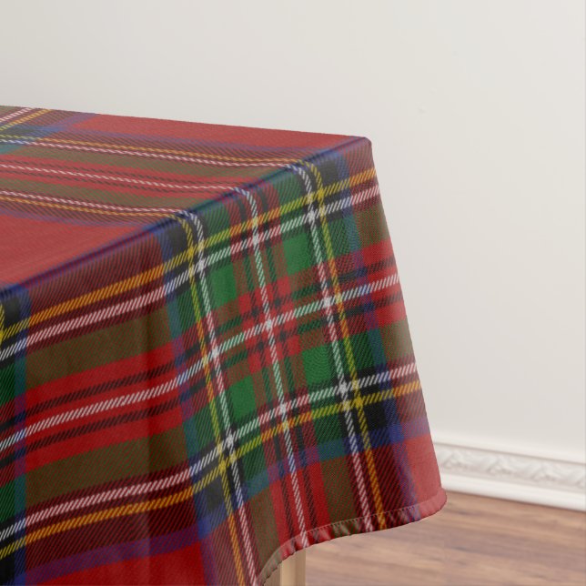 Royal Stewart Tartan Traditionelles Kariert Tischdecke (Beispiel)
