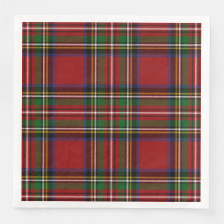 Royal Stewart White Standard Dinner Napkins Serviette