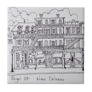 Royal Street   New Orleans, Louisiana Fliese