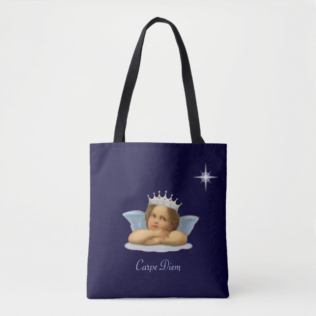 Royal Stylish Raphael Cherub on Navy Blue (Vorderseite)
