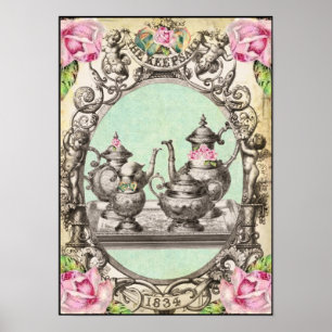 RoYaL TeA Party aRt PRiNT Poster