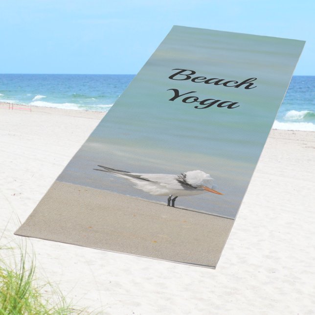 Royal Tern Seabird Posing Beach Yoga Mat Yogamatte (Von Creator hochgeladen)