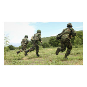 Royal Thai Marines eilt voran Fotodruck