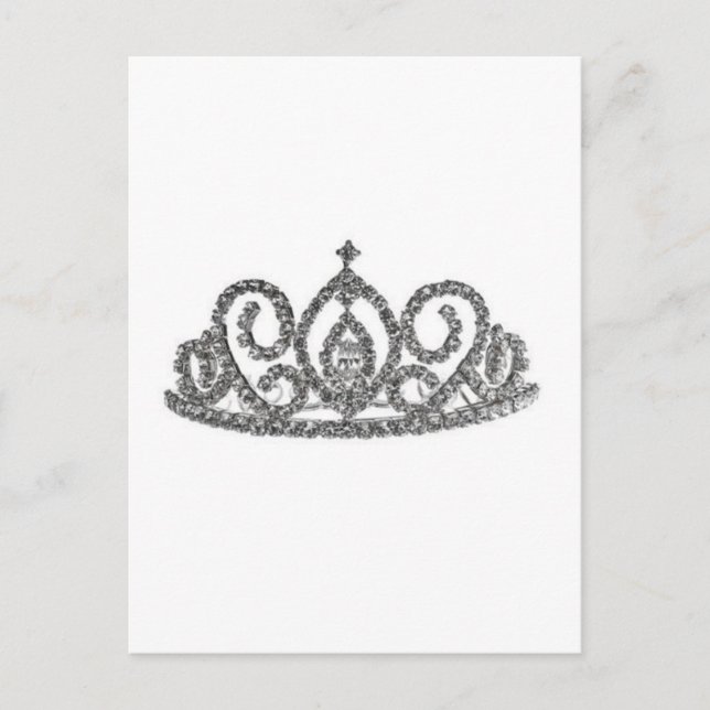 Royal Tiara Gifts Postkarte (Vorderseite)