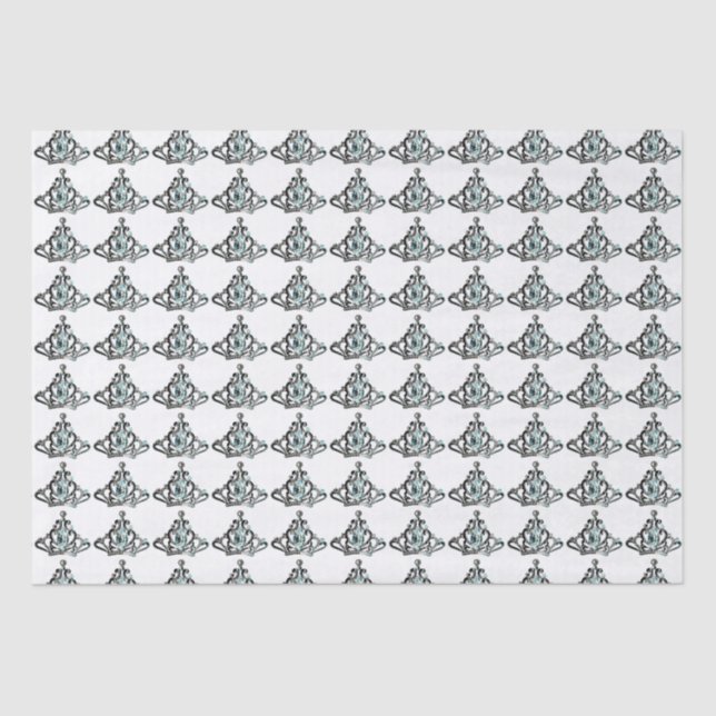 "Royal Tiaras" Seidenpapier (Vorderseite)