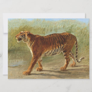 Royal Tiger Marching (von Rosa Bonheur) Karte