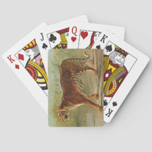 Royal Tiger Marching (von Rosa Bonheur) Spielkarten