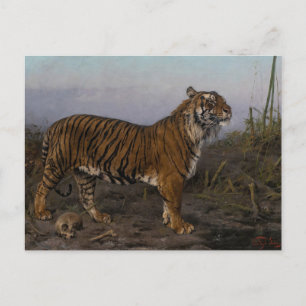 Royal Tiger von Geza Vastagh Postkarte