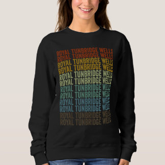 Royal Tunbridge Wells City Retro Sweatshirt