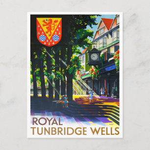 Royal Tunbridge Wells England Reisen vintage Postkarte