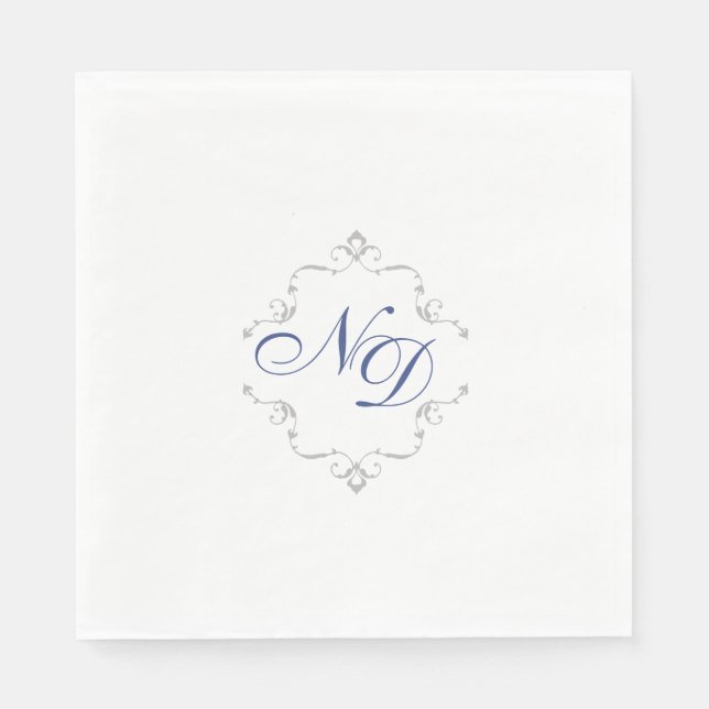Royal Turkish Standard Wedding Napkins Serviette (Vorderseite)