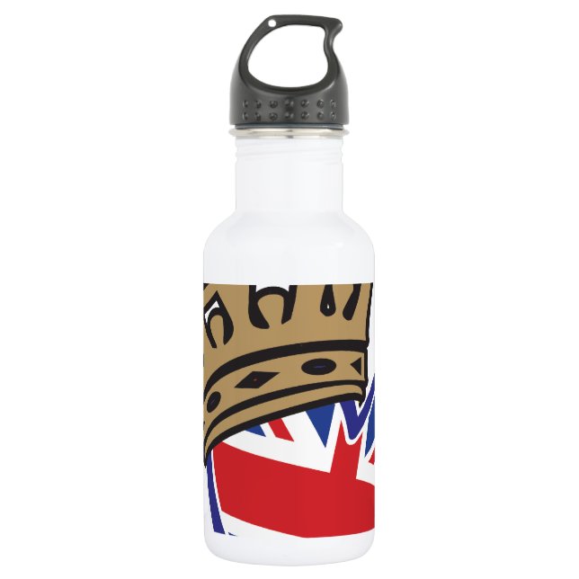 Royal UK Liebe Edelstahlflasche (Vorderseite)