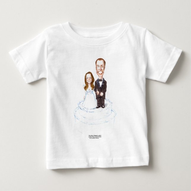 Royal Wedding Catherine & William schenkt T-Shirts (Vorderseite)