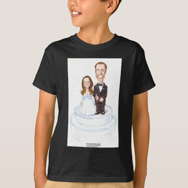 Royal Wedding Catherine & William schenkt T-Shirts (Vorderseite)