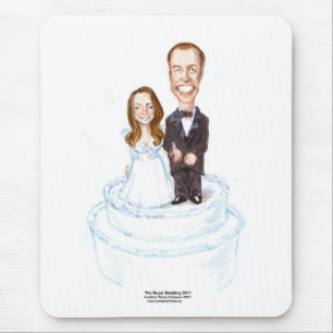 Royal Wedding Catherine & William schenkt T-Shirts Mousepad