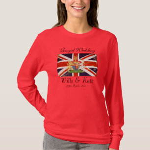 Royal Wedding Coat of Arms T - Shirt (rot)