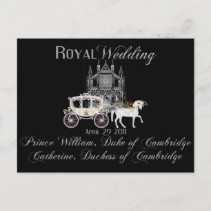 Royal Wedding Collectious Postcard Postkarte