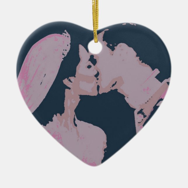 Royal Wedding Gifts/Kate & William Keramikornament (Vorne)