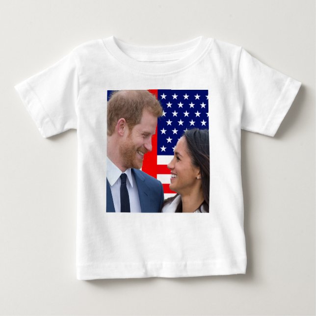 Royal Wedding Harry und Meghan Baby T-shirt (Vorderseite)