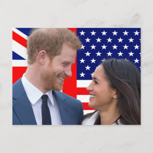 Royal Wedding Harry und Meghan Postkarte