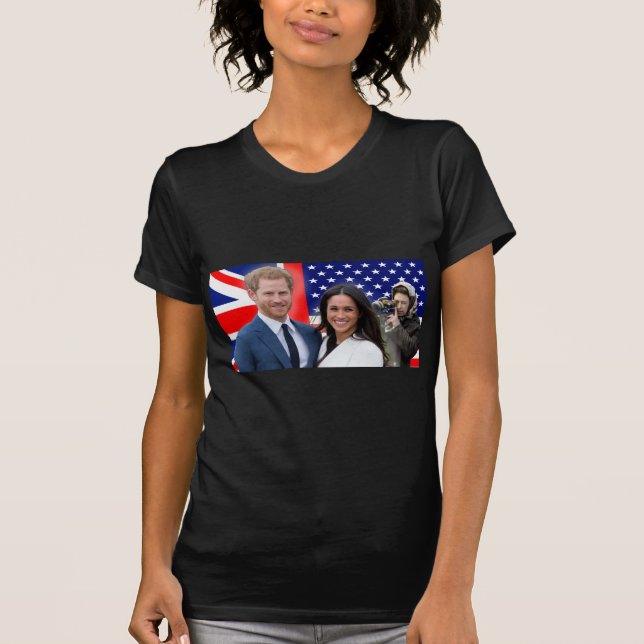 Royal Wedding Harry und Meghan Secret Admirer T-Shirt (Vorderseite)