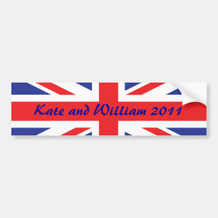 Royal Wedding /Kate und William Autoaufkleber